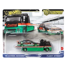Hot Wheels Premium Team Transport 96 Honda Accord Fleet Street 65 1/64