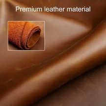 Wondernest Hallmo Mitsubishi Outlander Uyumlu İnek Derisi Anahtar Kılıfı Kahverengi