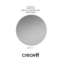 Creavit D20 100 Cm Yuvarlak Ayna Cam