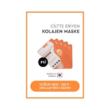 Mjcare Glow Collagen Melting Mask - Hydrojel Şeffaflaşan Eriyen Maske 5'li
