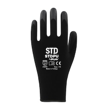 Beybi Std Pu Siyah Eldiven No:9 12 Adet