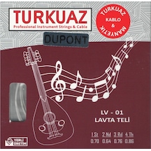 Turkuaz Lv-01 Takım Tel Lavta Teli