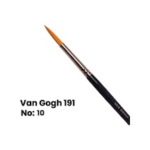 Talens Van Gogh 191 Seri Yuvarlak Uçlu Sulu Boya Fırçası No: 10