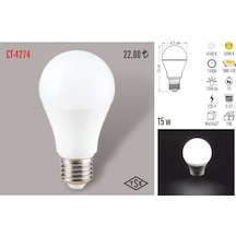 Cata Ct-4274 15 Watt Led Ampul E27 Duy Beyaz Işık