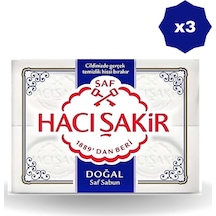 Hacı Şakir Doğal Sabun 600 G 3 Adet