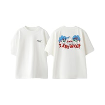 Thewert Limp Bizkit 8 Tasarım Sırt Baskılı Pamuk Beyaz Oversize T-shirt