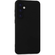 Lvsqvr Newface Samsung Uyumlu Galaxy S23 Fe Kılıf Nano İçi Kadife Silikon - Siyah