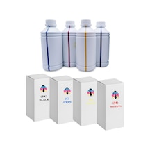 Safir Toner Canon G3400 1 Litre Cmyk Muadil Mürekkep Seti