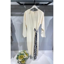 Sidsgn5923 Sidesign Elbise Ekru