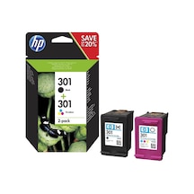 Hp 301 Kartuş Siyah Renkli Set N972Ae Deskjet 1510/1050/2050/3050