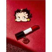 Betty Boop 2'li Broş Seti Kırmızı