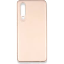 Newface Huawei P30 Kılıf First Silikon - Rose Gold Pembe