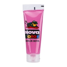Nova Color Akrilik Pembe Tüp Boya 75 Gr.