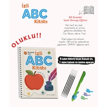 İzli Abc Kitabı 1 Adet Sihirli Uçan Kalem-aparatı Ve 5 Adet Kal