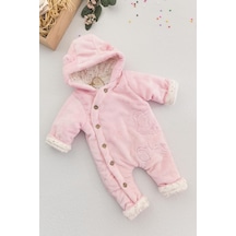 Babymod Babymod Ayıcık Figürlü Welsoft Peluş Astronot Kız Bebek Tulum Çok Renkli