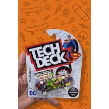 Tech Deck Color Bars X Dc Superman Serisi Lex Luthor Grafik Parmak Kaykay