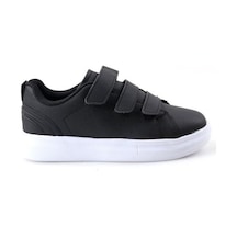 Cool Arel Siyah Cırtlı Hafif Erkek Çocuk Sneakers Ayakkabı