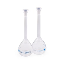 Borox Cam Balon Joje 200 Ml - Pp Tıpalı - Class A Sertifikalı - Cam Flask - 2 Adet/paket