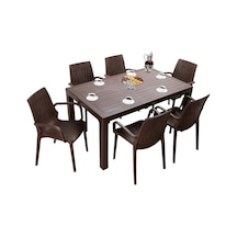 Mandella Elit Rattan 90x150 Nirvana Koltuk Masa Takımı Diğer