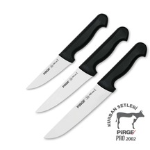 Pirge Pro2002 Kurban Bıçak Seti 3'lü - 35181