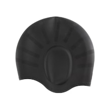 Suntek Yüzme Kap Kaymaz Yumuşak Silikon Yüzmek Kadın Siyah