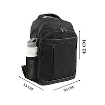 Çok Gözlü 15.6 İnç Uyumlu Siyah Sırt Çantası 4296