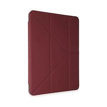 Sh Huawei Honor Pad 9 Kılıf Kalemlikli Mars Tablet Kılıfı - Mürdüm Najmaddin Diğer