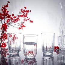 Paşabahçee Echo Damla 3'lü Meşrubat Bardağı - 350 Ml Renkli