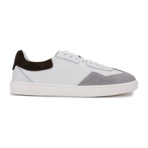 Tamer Tanca Erkek Hakiki Deri Beyaz/taş Süet Sneakers & Spor Ayakkabı 1111 10125 Erk Ayk Y25 Off Whıte/tas Suet Beyaz