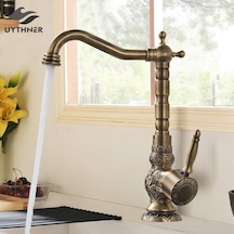 Mutfak Evye Lavabo Bataryası Antik Desenli Tasarım.