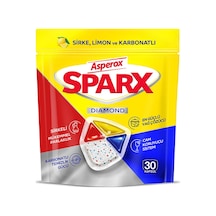 Asperox Sparx Diamond Bulaşık Makinesi Kapsül 30'lu 351 G - 4 Adet Tarı