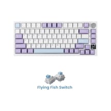 Ak820 Pro Mekanik Oyun Klavyesi,3 Modlu Tft Renkli Ekran Ve Cnc Düğmeli 81 Tuş,rgb Aydınlatma