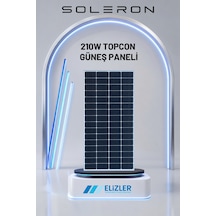 210w Topcon Güneş Paneli