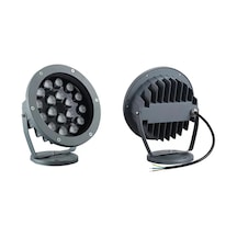 Bahçe Led Armatür Paslanmaz Dekoratif Dış Mekan Aydınlatma Lamba Spot Gösteri Soğuk Beyaz A-1305 18w 220v Ip68 Soğuk Beyaz
