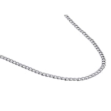 Erkek 3 Mm Düz İnce Çelik Silver Renk Zincir Kolye Silver