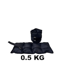 Me&ra Sport 0.5 Kg X 2 Adet El Ayak Bilek Ağırlık Seti Kum Ağırlık Torbası siyah