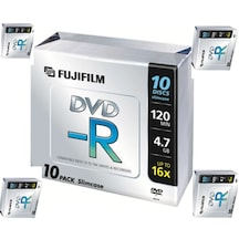 Fujifilm Dvd-r Slimcase İnce Kutulu 50 Adet 120 Min 4.7gb 16x