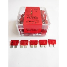 Replax 10 Amper Yassı Bıçak Sigorta 100'lü Paket