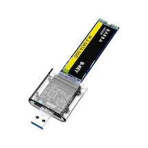5229 M.2 Sata To Usb 3.0 Ngff Ssd Harddisk Kutu Çevirici Adaptör