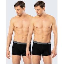 Cacharel Erkek 2'Li Boxer Düz 001