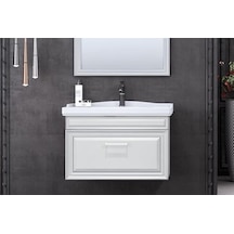 Orka Desıgn 85 Alt Modül + Lavabo Mat Beyaz Diğer