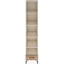Hyperion Dolap 5 Raflı Tek Çekmeceli 44x44x221 Aytaşı-çam Aytaşı