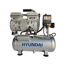 Hyundai HM506S 550 W 8 Bar 6 LT Hava Kompresörü Gri