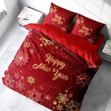 Monohome Yılbaşı Süsü Merry Christmas Çift Kişilik 3D Nevresim Ta (519421026)