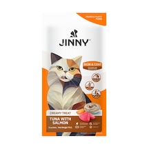 Cream Treat Skin & Coat Ton Ve Somon Balıklı Krema Kedi Ödülü 5x15 Gr