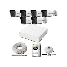 Hıkvısıon 6 Kameralı 2mp Ip Kamera Seti 1080p Mikrofonlu 1tb Hdd