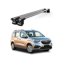 Trio-ı Opel Combo 2012 Ve Sonrası Uyumlu Kilitli Ara Atkı 135cm Port Bagaj Tavan Barı