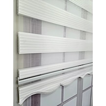 Bbb Pliseli Stor Zebra Perde Sert Plastik Kasalı