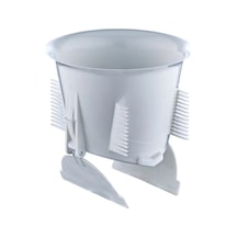 Çift Açılır Wc Matik Poşetli Beyaz Plastik Diğer