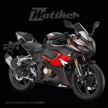 Rks Qj Motor Srk 125r Yan Grenaj Model Tasarım Stıcker Etıket Modeli 4